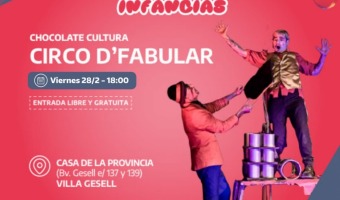 ESTE VIERNES: CIRCO D'FABULAR EN LA CASA DE LA PROVINCIA